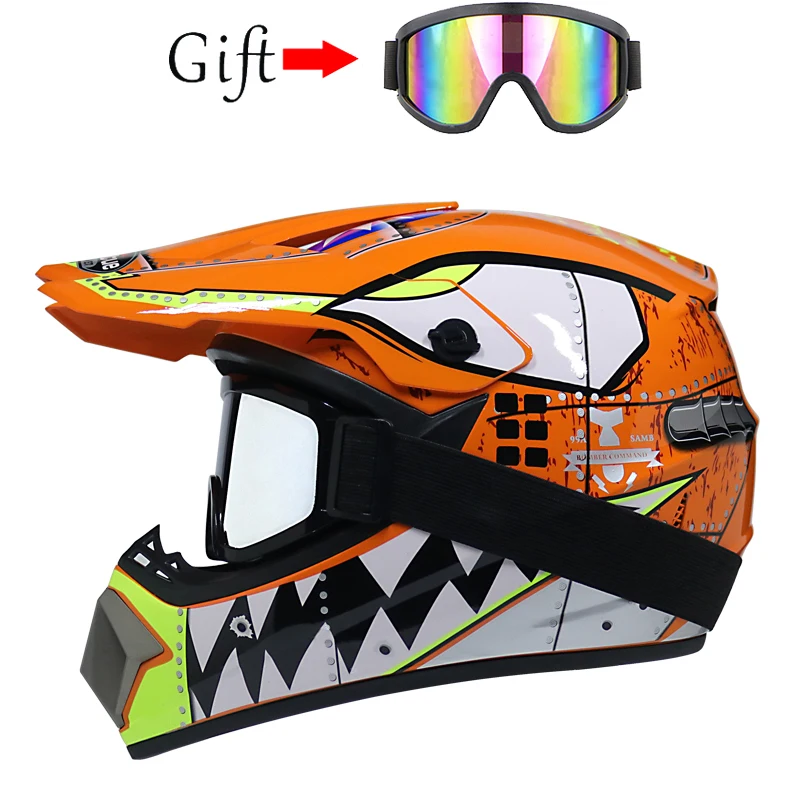 

Motocross Helmet ATV Motocicleta Casque Para Moto Casco Off-Road Dirt Bike Capacete Free Goggle