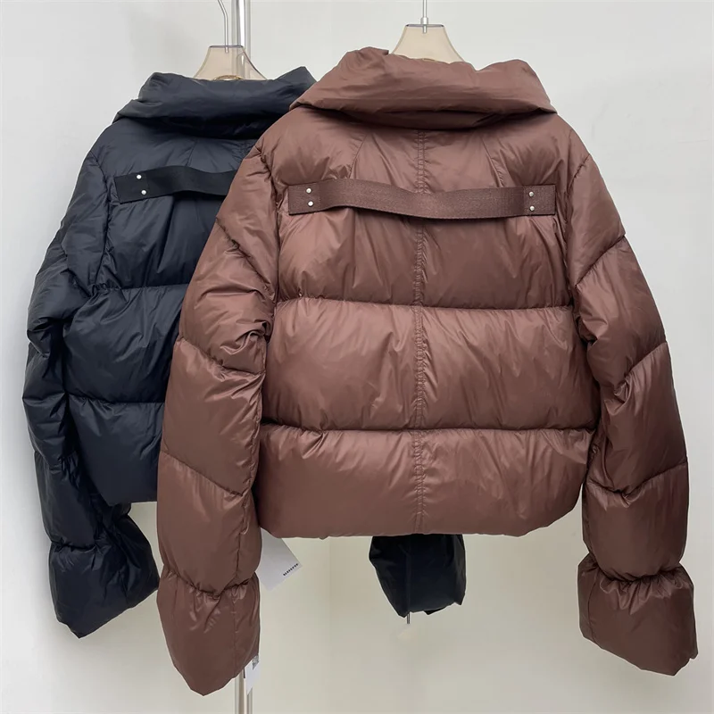 Women's winter jacket 2024 New High quality white duck down filling Down jackets windproof and warm thick coat y2k Puffer coats