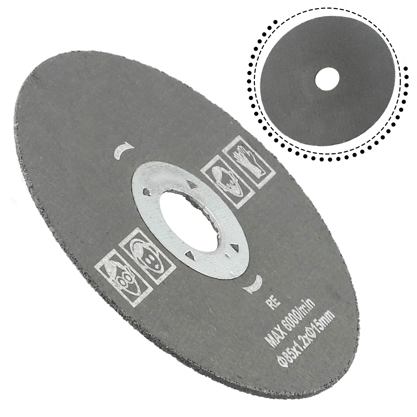 85mm Cutting Disc  High Hardness and Wear Resistance  Perfect for Plane Processing of Metal and Hard Materials