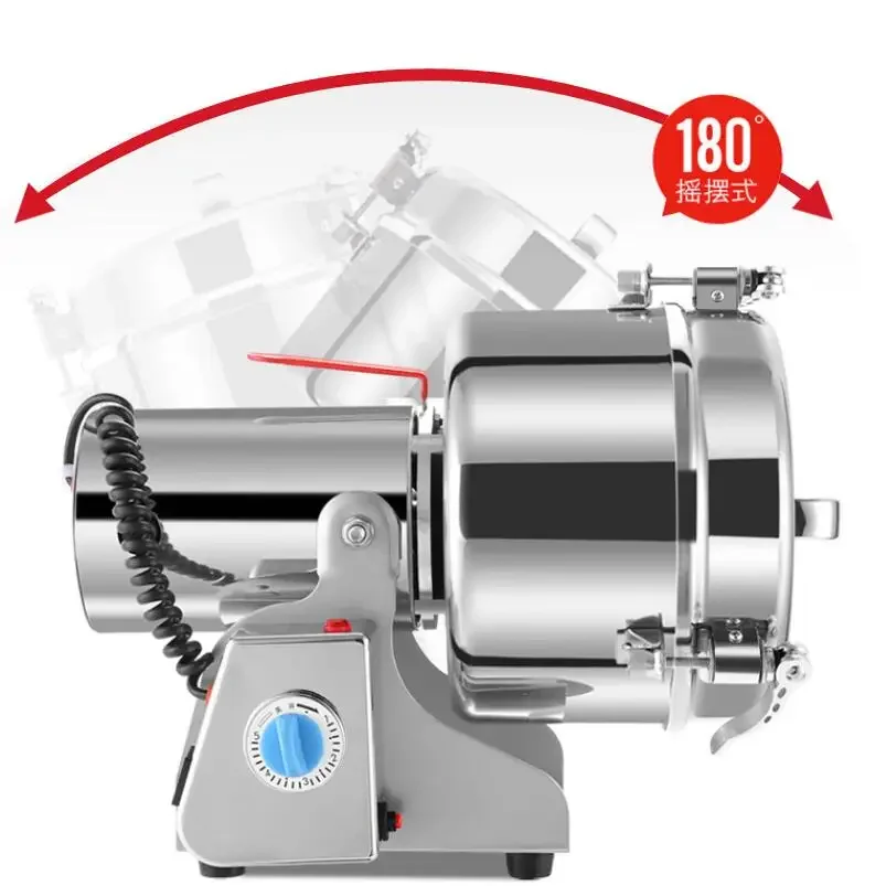 グラインダー 2500 グラム大型粉砕機家庭用製鉄所商業粉末機超微粉砕機ステンレスミル