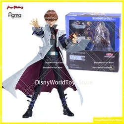 100% Original Figma 372 Yu Gi Oh Duel Monsters Seto Kaiba In Stock Anime Action Collection Figures Model Toys