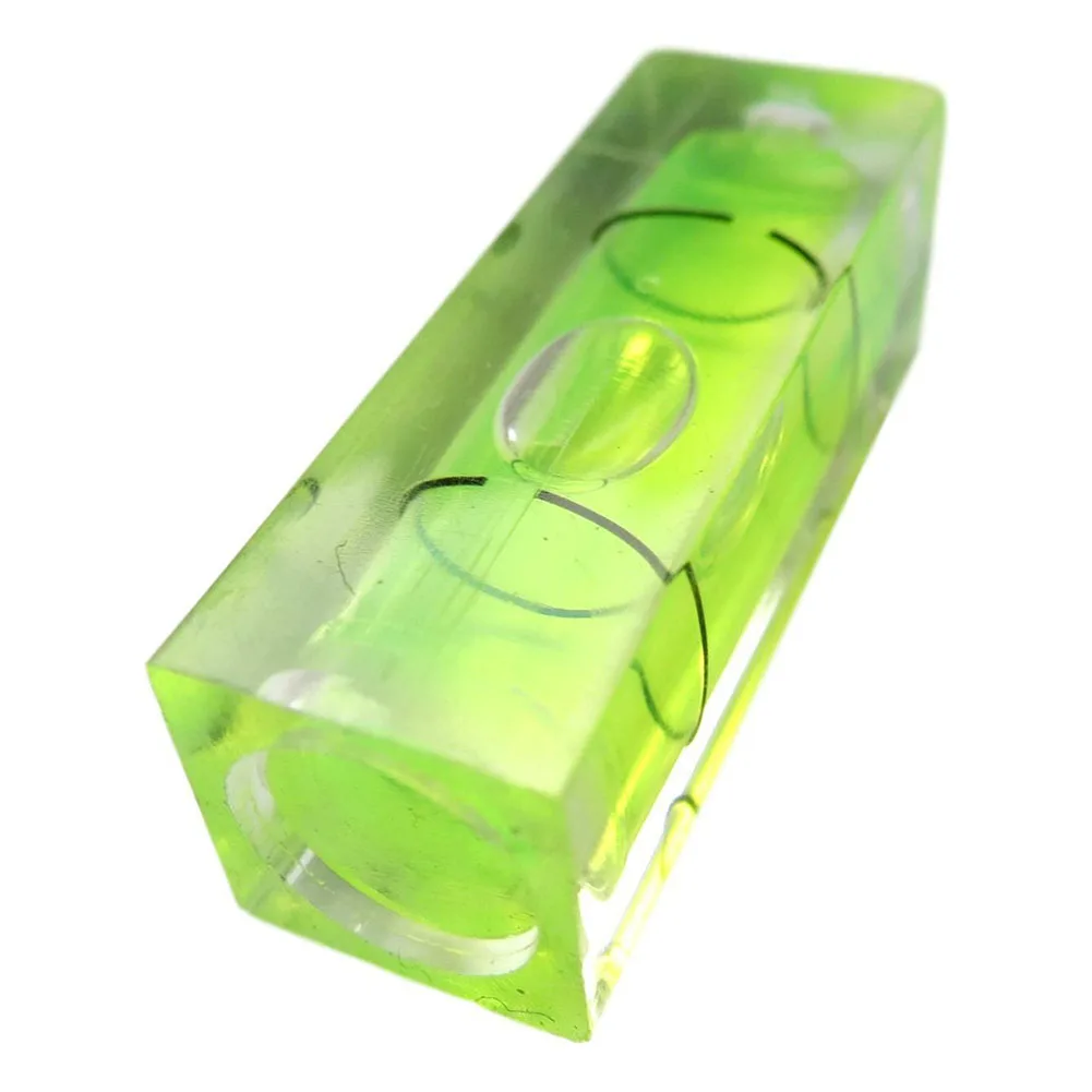 Hand Tools Level Gauge Small Leveller Square Level AcrylicABS Plastic Instrument Bubble Light Equipment Brand New
