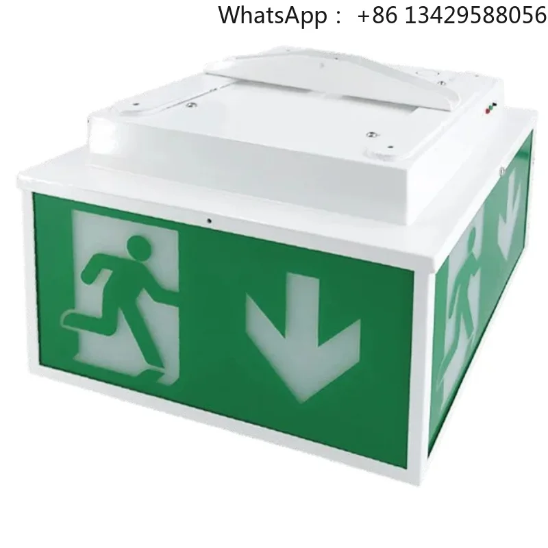 LED emergency baffle exit sign LED emergency exit light