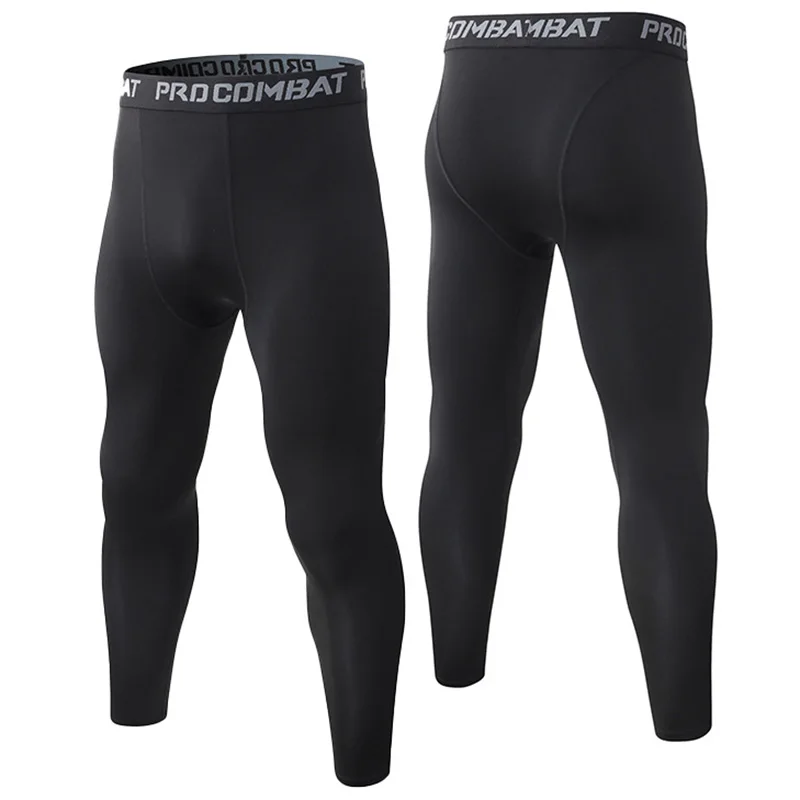 

1Pcs Men's Black Long Base Underwear, Sports Pants, Elastic Comfortable Breathable Underwear, Men's Personalized Underwear
