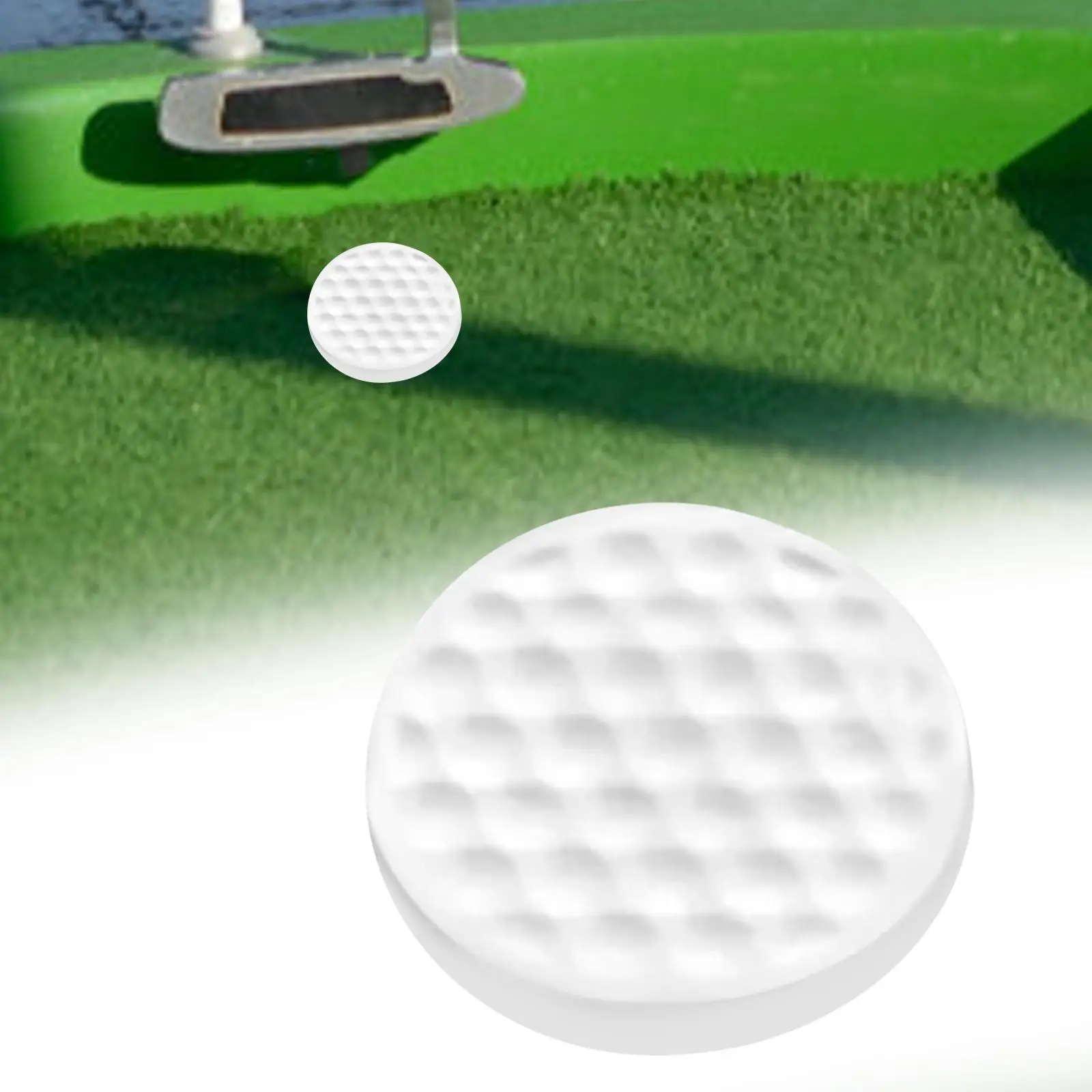 

Тренировочный мяч для гольфа премиум-класса для мужчин и женщин, обучающий инструмент, плоский гольф