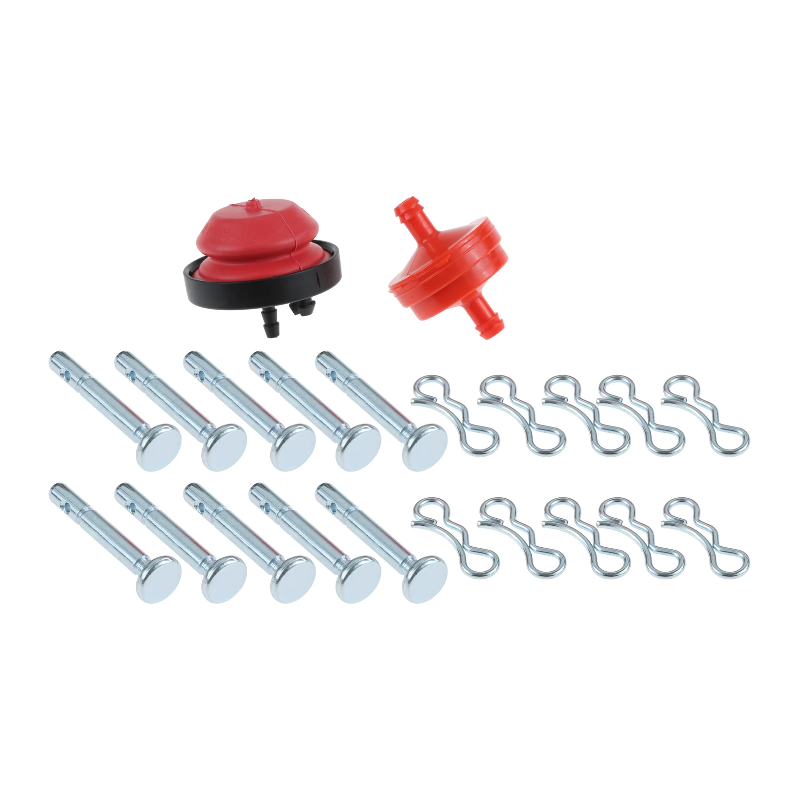 738-04155 Shear Pins and Cotter Pins Kit Fit for Craftsman, Troy-Bilt, MTD Snow Blower with Fuel Filter and Primer Bulb 22Pcs