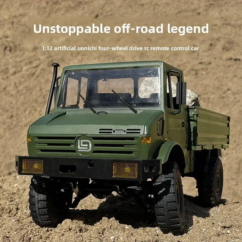 

Радиоуправляемая машина LDRC P06 1:12, полноприводный (4WD) моторизованный автомобиль, высокоскоростной радиоуправляемый грузовик, подарок для взрослых и детей на день рождения