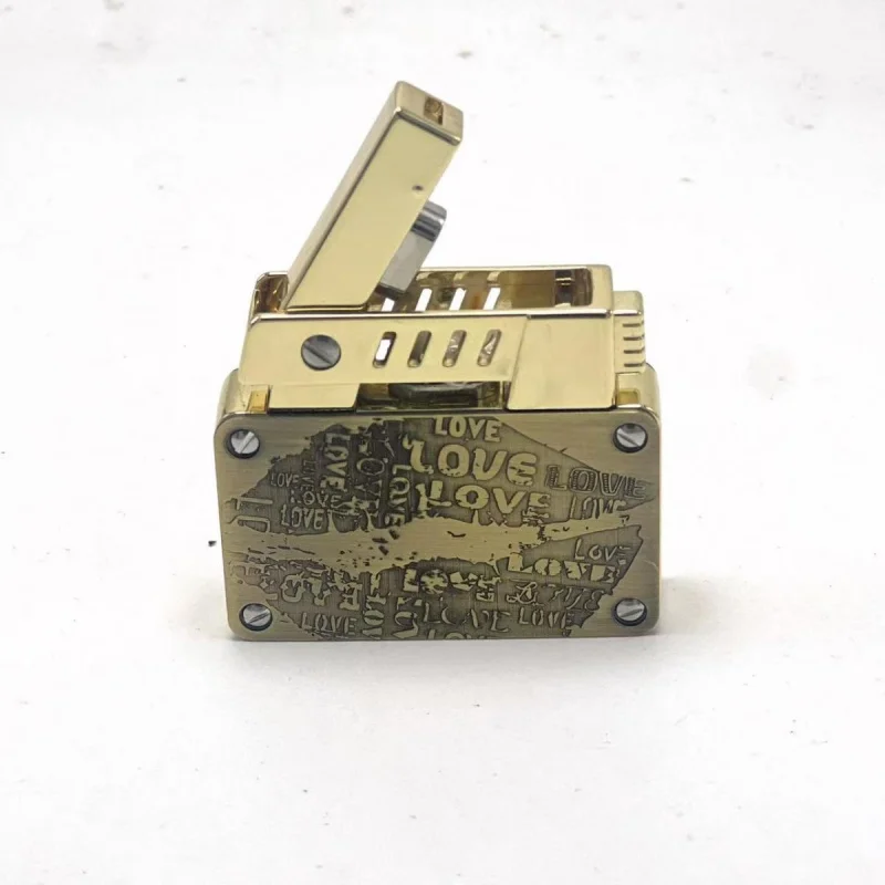 

High-End Personalized LighterCatapult Fire Starter, Metal Material, , For Male Smokers Unusual Gifts (Without Fuel) ﻿