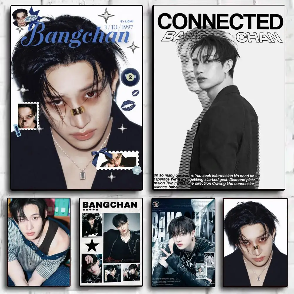 Korean Group Kpop Singer Bang Chan Poster Big Wall Art Premium Gifts For Decorating Bedrooms & Headboard Walls for Fans
