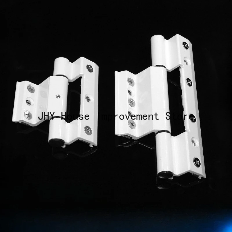1PCS Aluminum Alloy Heavy-duty Three Wing Bridge Cutoff Aluminum Door and Window Hinge Hardware Accessories