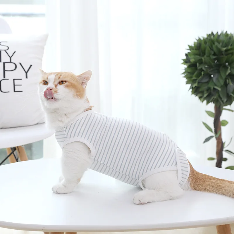 

Clothes Four Seasons Thin Weaning Anti-Lick Anti-Bite Breathable Nursing Suit Post-Surgery Suit