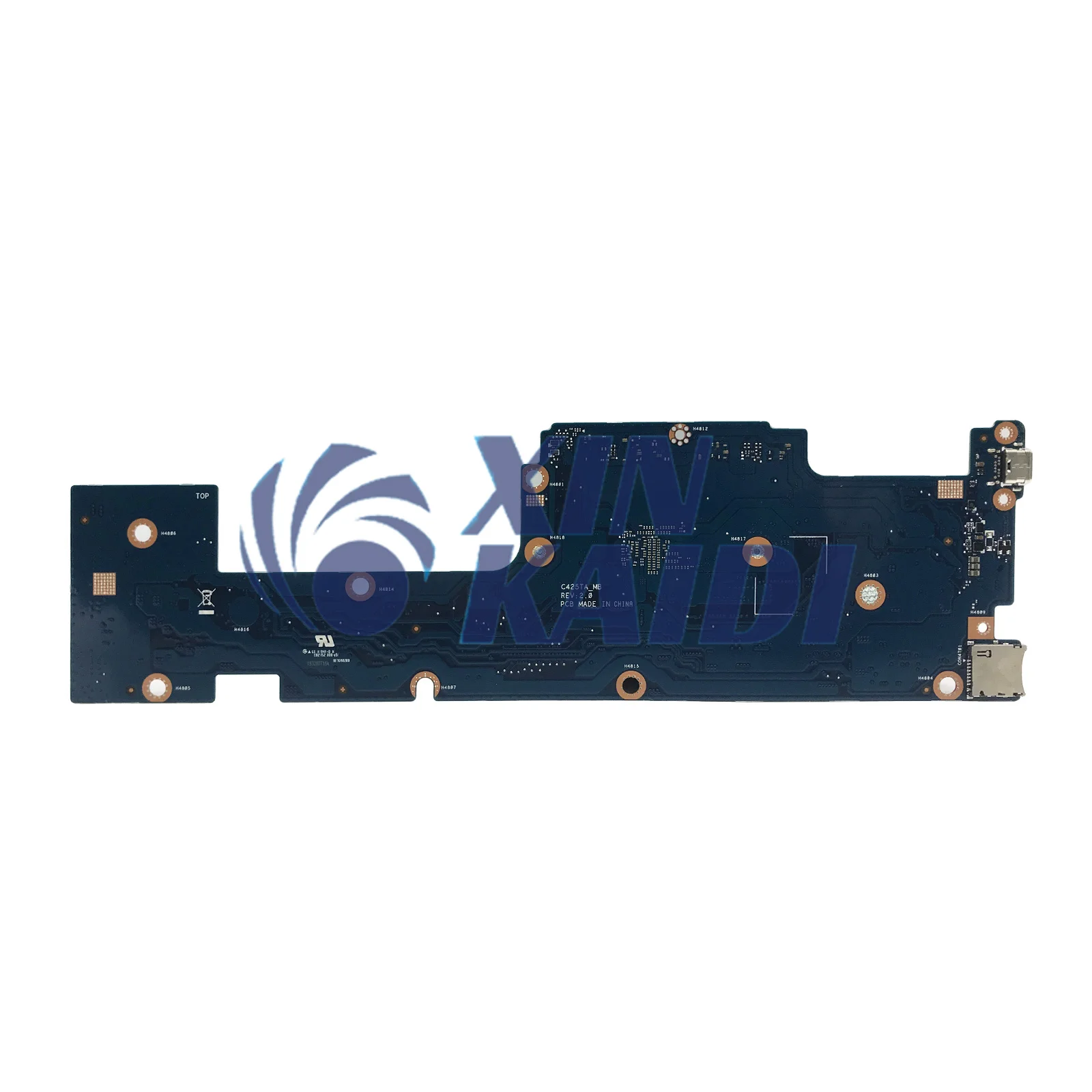 Notebook Mainboard For ASUS Chromebook C425TA C425TA Laptop Motherboard 4415Y I5-8200 M3-8100Y CPU 4G 8G-RAM 32G 64G 128G-SSD