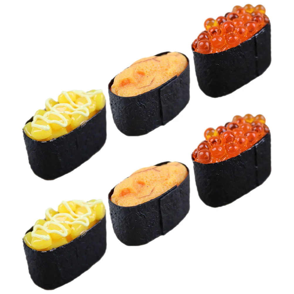 

Simulation Japanese Food Artificial Nigiri Onigiri Sushi Fake Display Props Pvc Lifelike Model