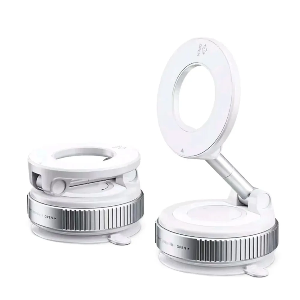 

Магнитный автомобильный держатель для телефона с вакуумной присоской 360° ° Вращающийся автоматический навигационный держатель, универсальный адсорбционный кронштейн