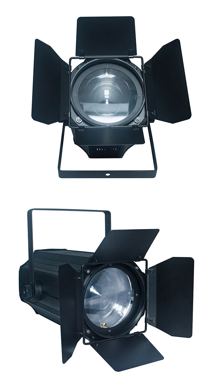 LED Par COB 200W Kaltweiß + Warmweiße Beleuchtung mit Scheunentüren für DJ Disco Home Party Nachtclub – Detail 1
