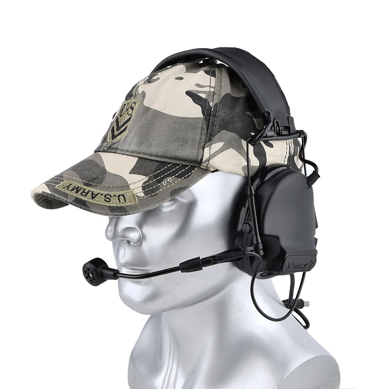 WADSN C3 Dual Communication Noise Canceling Pickup Tactical Hunting Hearing Protection Shooting C3 Tactical Headset