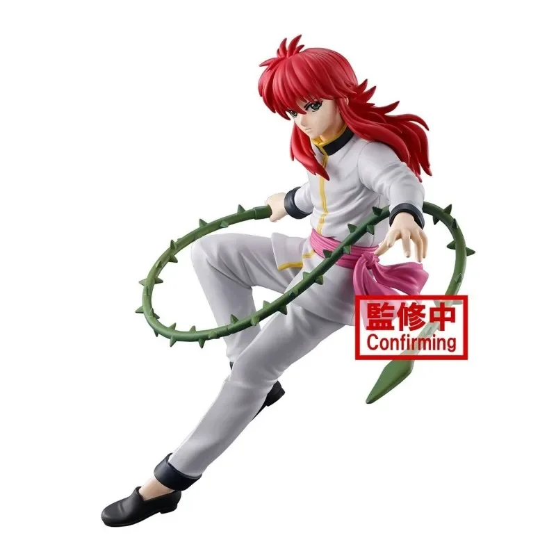 Bandai ในสต็อก Original BANPRESTO YuYu Hakusho อะนิเมะ-Dark Tournament Kurama- Action Figures ของเล่นสะสมของขวัญเด็ก