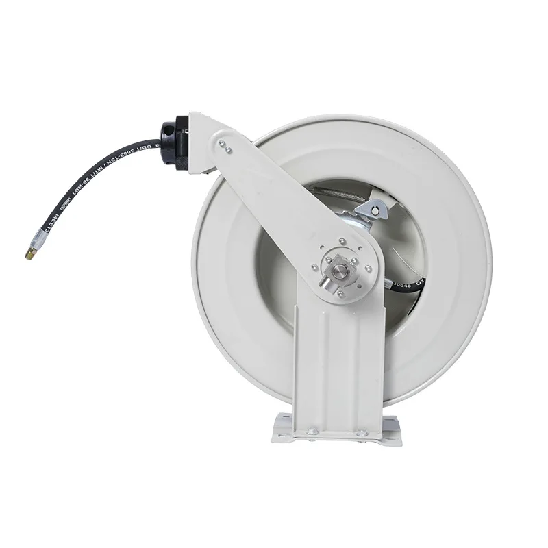 

automatic telescopic pipe reel high pressure water drum cleaning machine water pipe air drum water