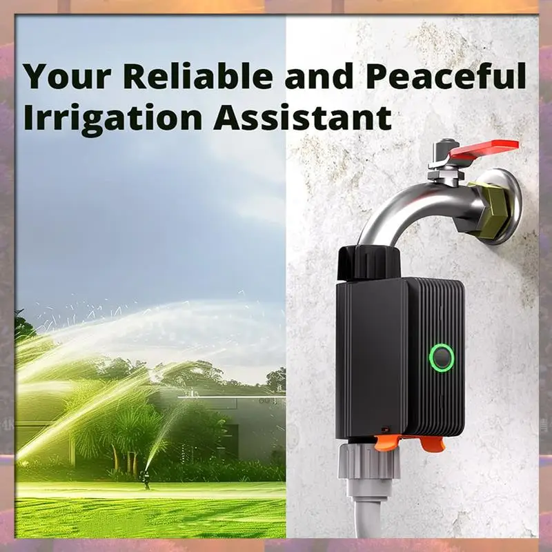 Top Sale Zigbee Smart Water Valve Smart Timing Irrigation Switch IP55 Automatic Irrigation Easy Install Remote Control B