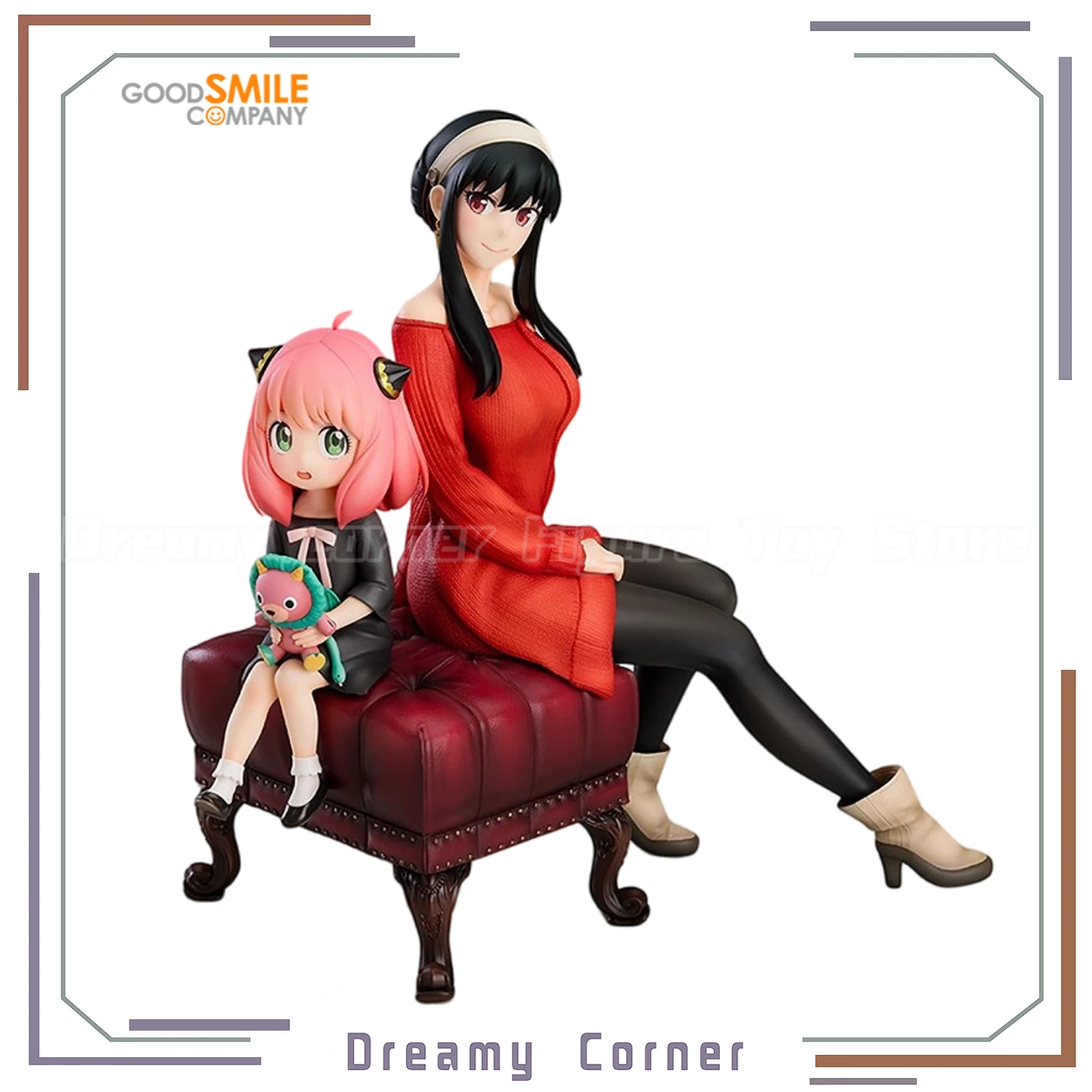 

【В наличии】Оригинальная фигурка GSC SPY FAMILY ANYA FORGER YOR FORGER масштаб 1/7, коллекция украшений