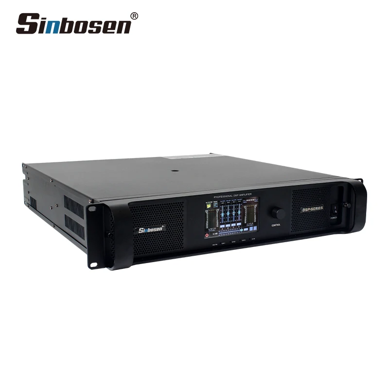 Dsp22000Q Super Bass Switching 2U High-Power Dsp Amplifier With Dante Networking Fir Filtering