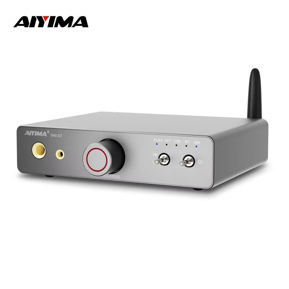 AIYIMA DAC-A7 ブルートゥース5.4 ヘッドホンアンプ