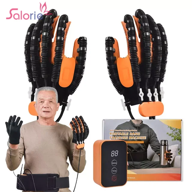 Inteligentne rękawice robota rehabilitacyjnego Funkcja dłoni Udar Hemiplegia Trening regeneracyjny Masaż palców Chirurgia Rękawica do masażu