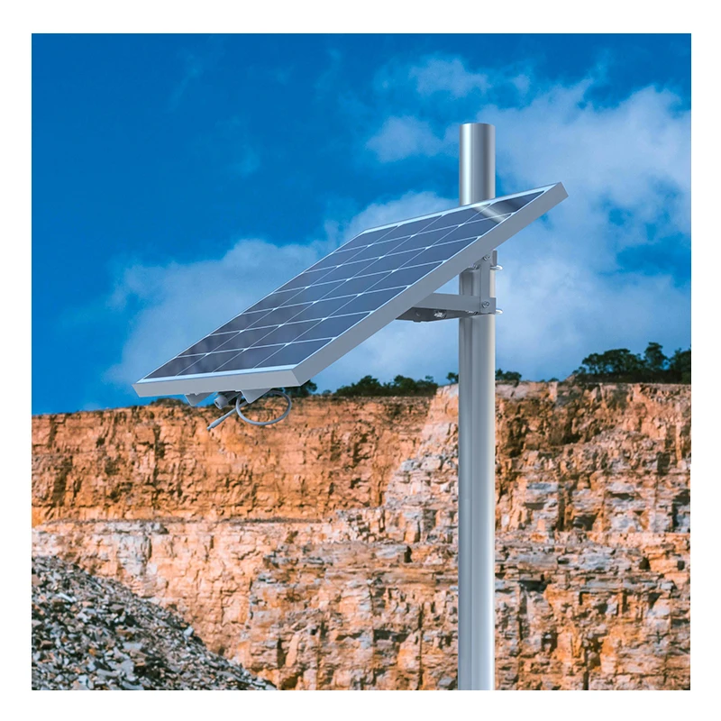 Kit complet de panneaux solaires pour système de sécurité solaire, avec panneau solaire et batterie au Lithium pour capteur de passerelle Starlink