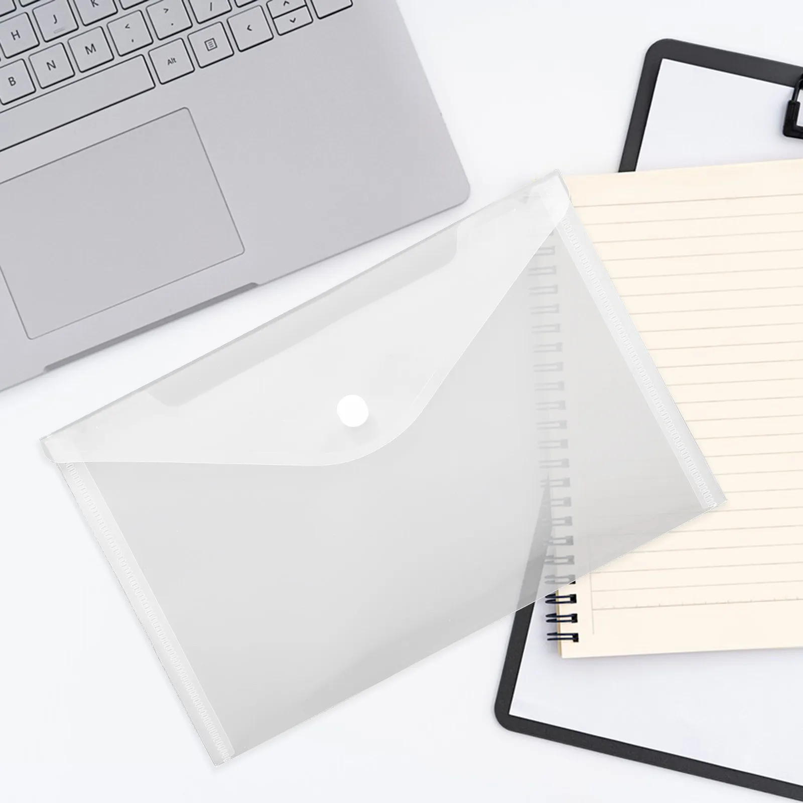 

Набор из 12 прозрачных папок-конвертов формата А5 из ПВХ с кнопкой-защелкой для хранения документов, контрактов, сертификатов, для юристов