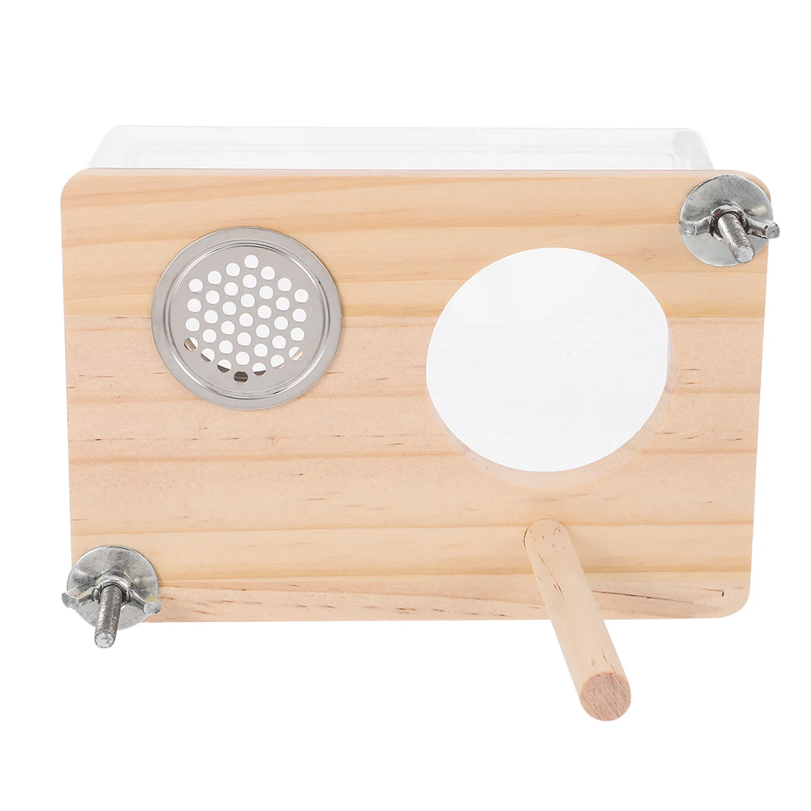 

Большая прозрачная клетка-гнездо для попугаев, корелл, волнистых попугайчиков, для разведения и выведения птенцов