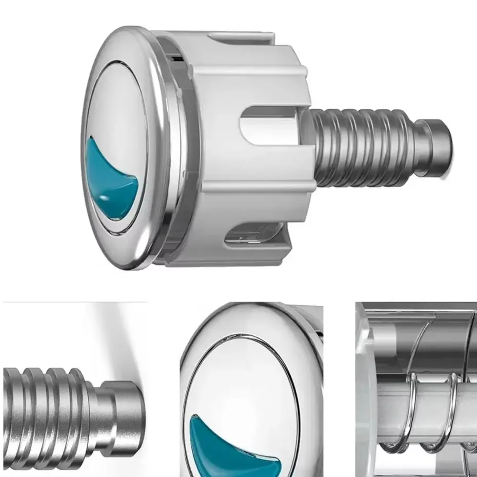 

1set Flush Toilet Button Toilet Flush Switch For Cistern Tank Toilet Flushing Water Saving Button Bathroom accessories