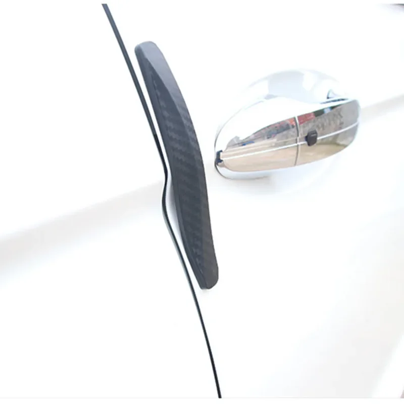 2/4PCS Universal Front Rear Bumper Corner Protector Guard Car Anti-collision Protection Decoration Strip Car Protect Accessories