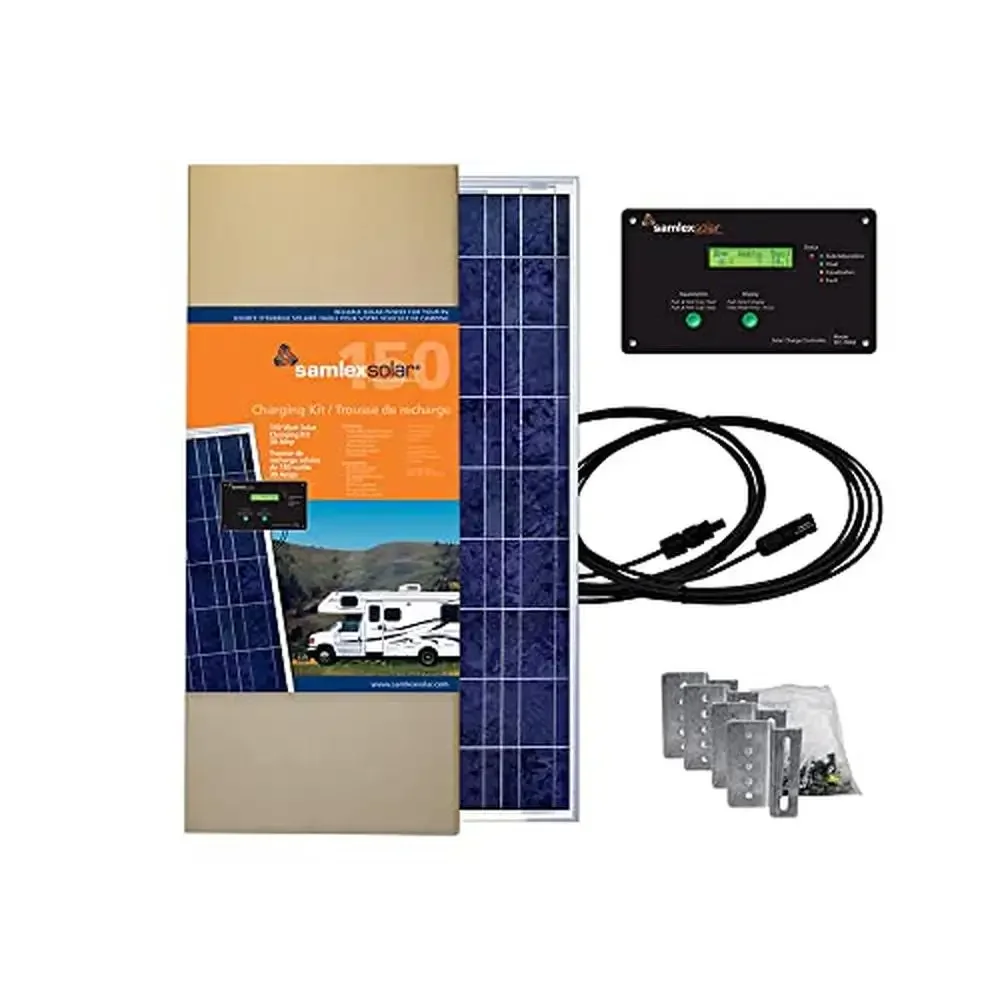 150W Solar Charging Kit 30A Efficient Power Solution DIY Projects