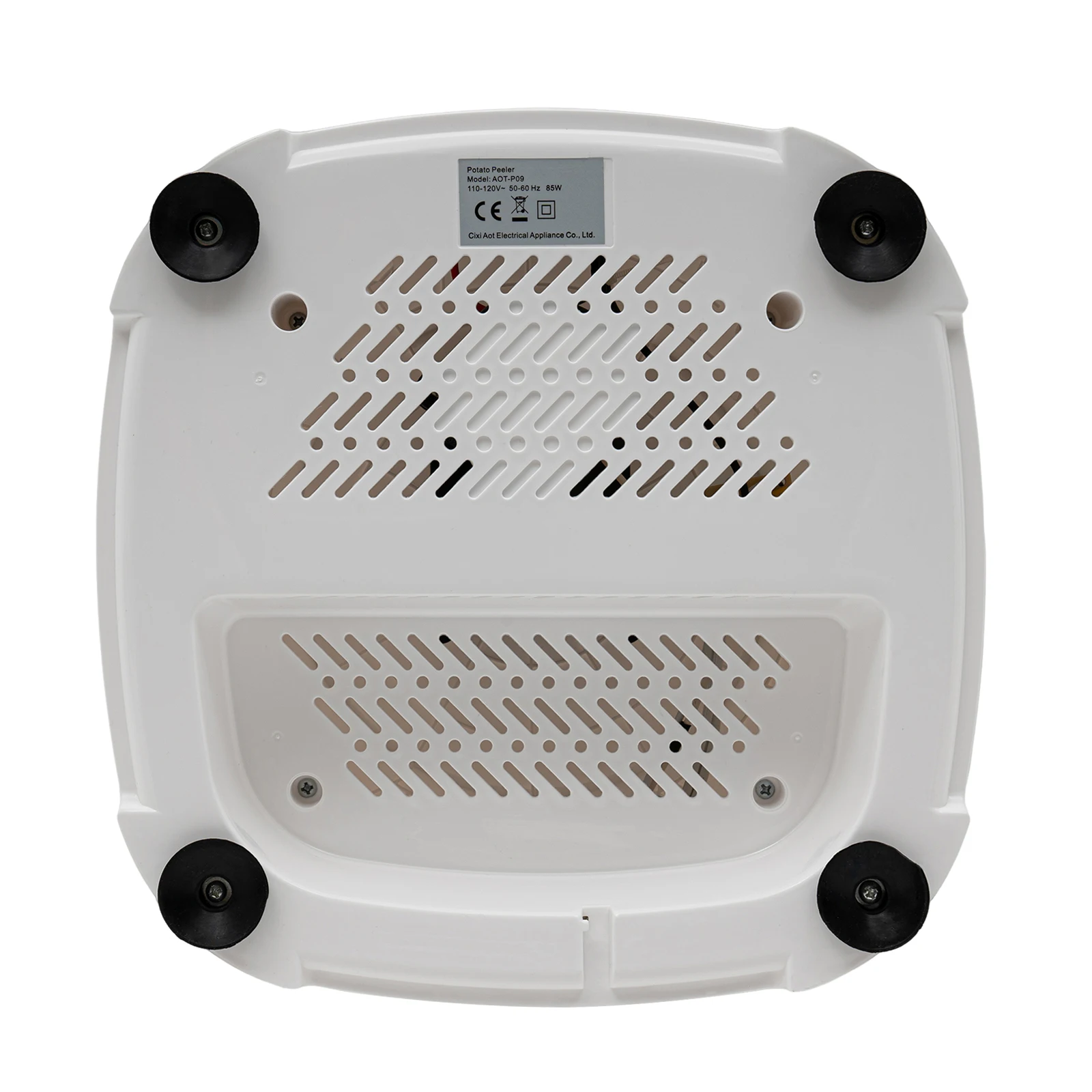 مقشرة البطاطس الكهربائية، آلة تقشير البطاطس الكهربائية التجارية بقدرة 85 وات، مقشرة أوتوماتيكية، مناسبة للبطاطس سعة 1.76 رطلًا #3
