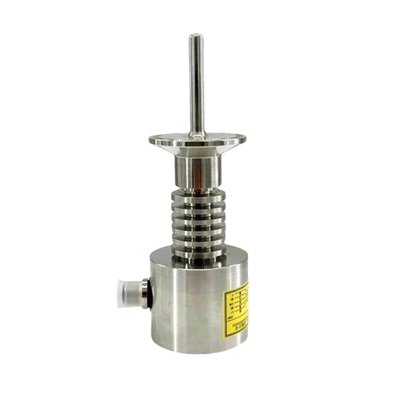 Industrial Stainless Steel Thermal Flow Switch PNP NPN 50.5mm Clamp High Temperature Design Water and Oil Electronic Flow Switch
