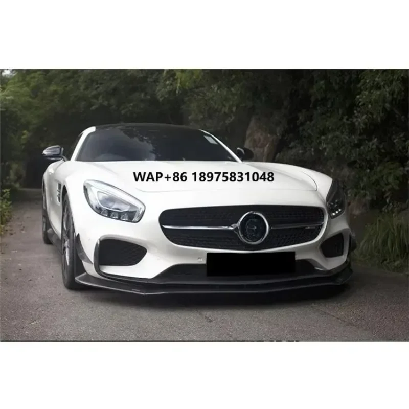 Карбоновый передний спойлер Carbonado ZR Style с креплением в стиле 