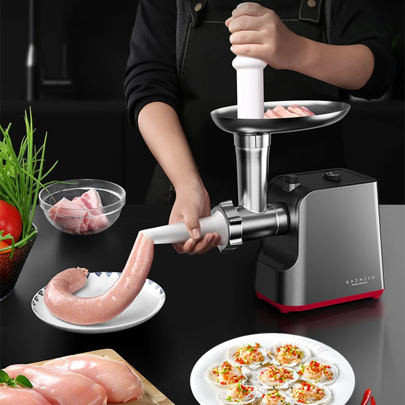 Meat grinder sausage machine electric household small meat grinder multi-functional commercial meat blender