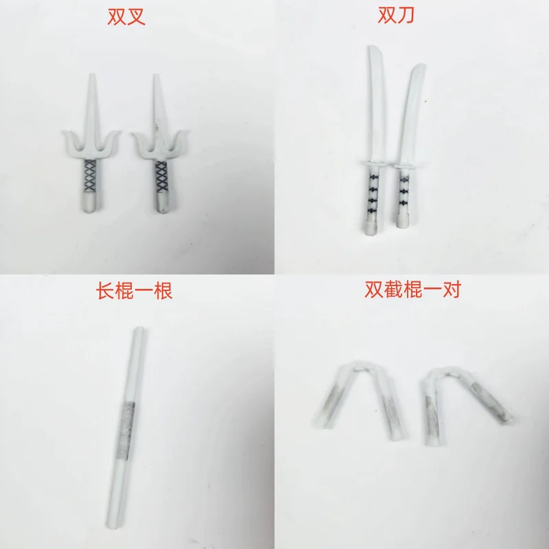 Per tartarughe mutanti Personaggi Figure Accessori Armi Leonardo Shredder Accessori tigre Action Figures Collection Toy