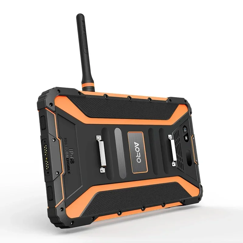 แท็บเล็ตอุตสาหกรรม Aoro P9000 Pro+ ขนาด 8 นิ้ว รองรับ 5G ระบบปฏิบัติการ Android POC PTT DMR วอล์คกี้ทอล์คกี้ แบตเตอรี่ 8000mAh ป้องกันการระเบิด พร้อมโปรเซสเซอร์ MTK