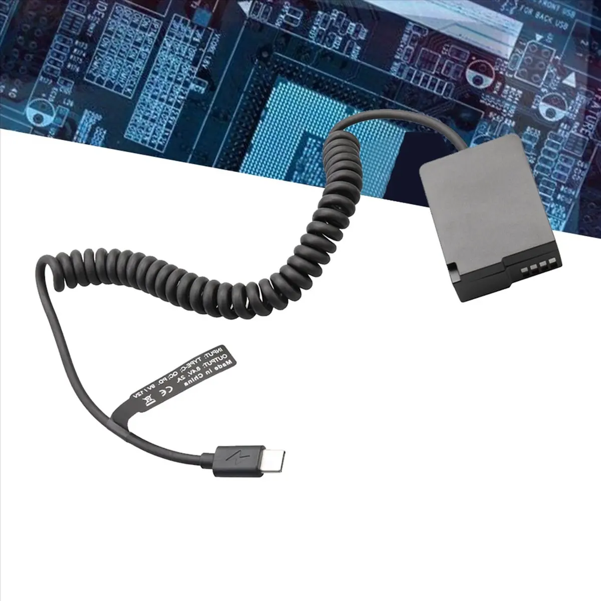 

2X DMW-BLC12 Dummy Battery DMW-DCC8 PD USB-C Coupler for Panasonic GX8 FZ1000 FZ300 FZ200 G6 G7 G80 G81 G85 G95 G99