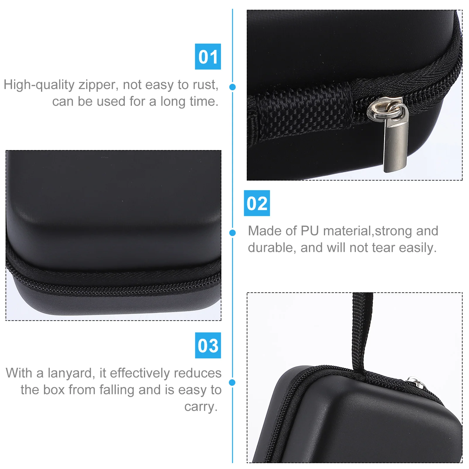 

1Pcs Essential Oil Storage Bag Good Protective Effect Easy to Organize Travel Accessory Essential Oil Carrying Case