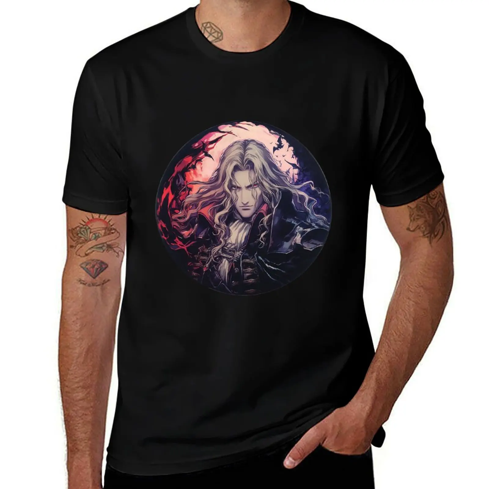 

shirts luxury t t designer quality man T-Shirt Alucard casual brand t shirt Token man shirt high man