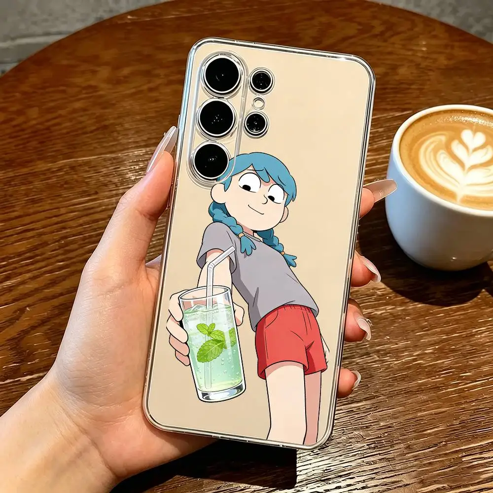 Popular Cartoon H-Hildas-es Phone Case Transparent Silicone Soft For Samsung S25,S24,S21,S22,S23,S30,Ultra,S20,Plus,Fe