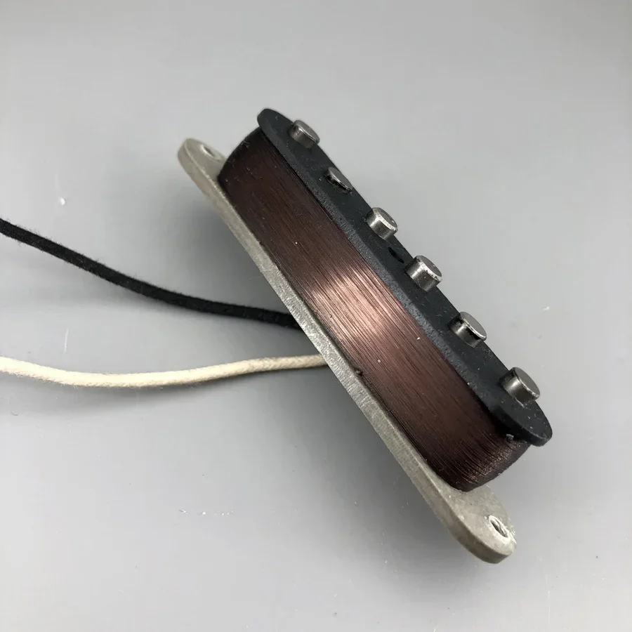 

Звукосниматели для электрогитары Artfit, винтажные 65, Alnico V, одинарная катушка, восковые провода, серая нижняя пластина, N/M/B, один комплект