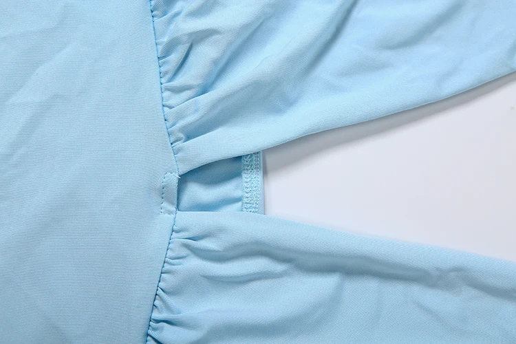 Nibber Elegantes Rückenfreies Kleid für Bankette und Partys, Sexy Mode mit Neckholder, Tiefem V-Ausschnitt, Gerafftem Patchwork und Hohem Schlitz, Schlichtes Bodycon-Kleid – Detail 7