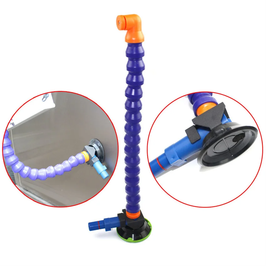 

3 Inch Heavy Duty Hand Pump Suction Cup With Flexible Stand For Dent Repair Light