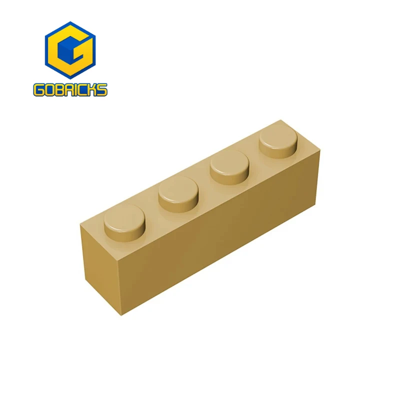 Gobrics GDS-534 기본 빌딩 블록 벽돌, 어린이 DIY 빌딩 블록 기술 벽돌, 1x4 벽돌, 1-10 PCs