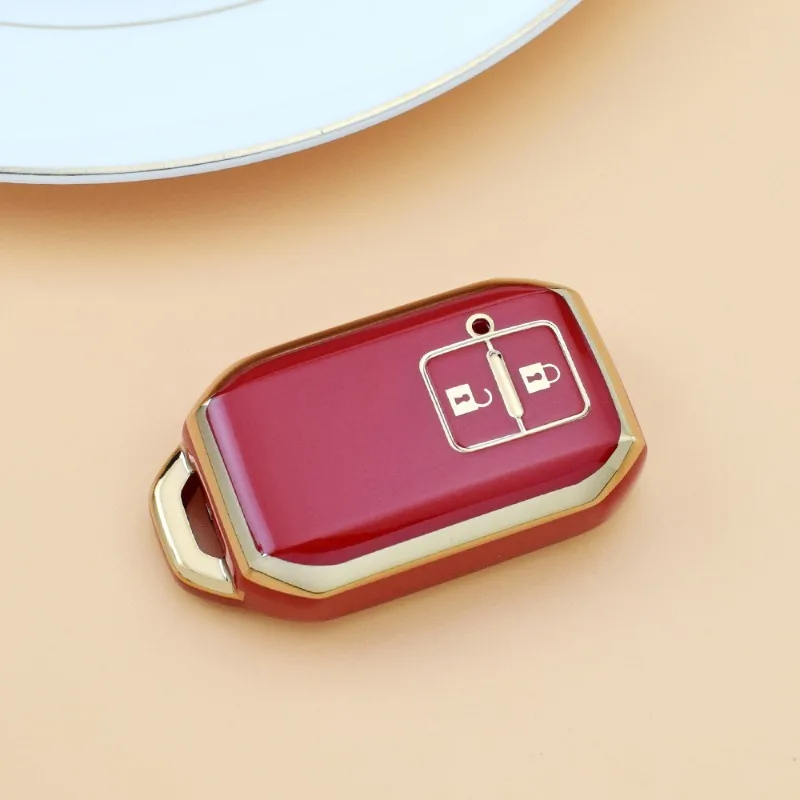 2 Buttons TPU Car Remote Key Case Cover for Suzuki Swift Ignis Ertiga Wagon R Monopoly Holder Keyless Shell Fob Accessories