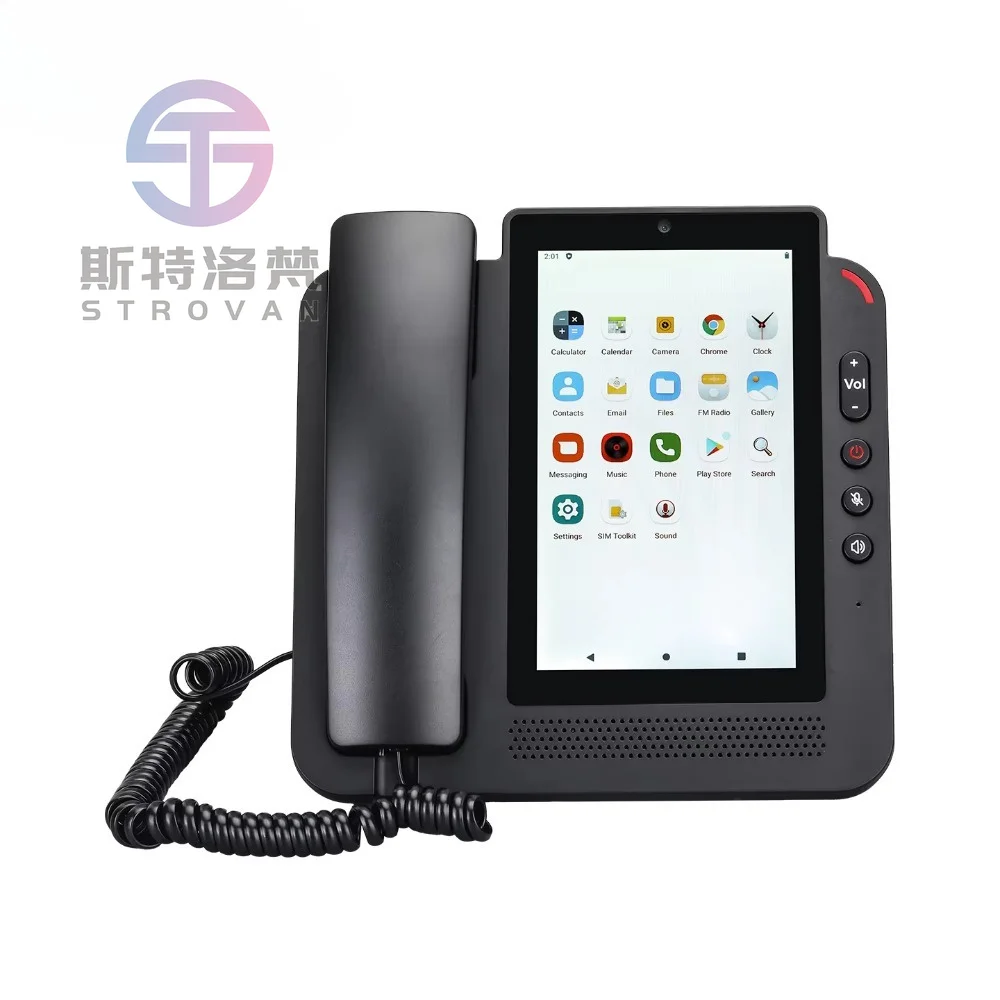 Desktop Call Video Fixed Wireless Phone 4G VoLTE GSM LTE SIM Card Landline WiFi  for Home Office Hotel