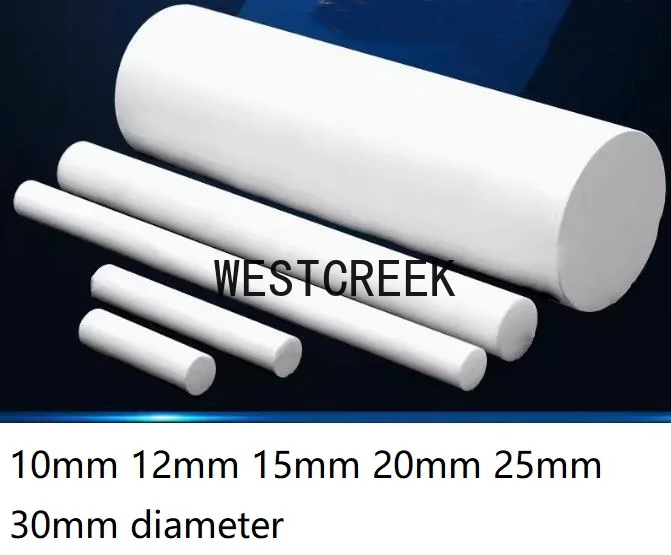 

WESTCREEK 10mm 12mm 15mm 20mm 25mm 30mm diameter Boron nitride ceramic rod BN bar borazon Glass-ceramics white rod